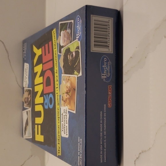 NIB Hasbro Gaming Funny or Die Board Came Age 13+ 3 - 6 players 2" x 8" x 10.5" - Picture 5 of 6